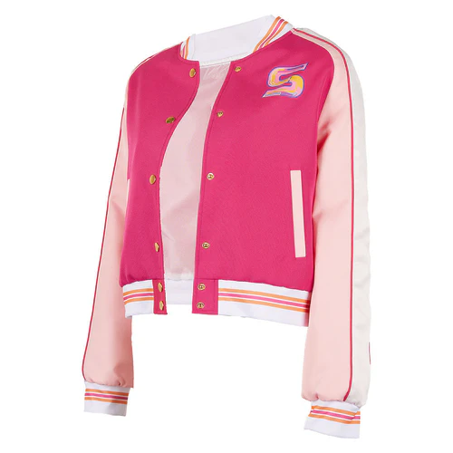 The Substance 2024 Sue Pink Coat (2)