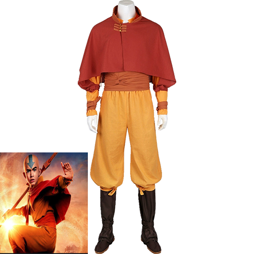 Avatar The Last Airbender Season One The Legend of Aang Cosplay Costume