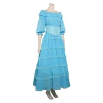 Custom Made 2023 Ariel Blue Dress Cosplay Costume (1)