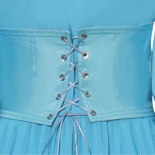 Custom Made 2023 Ariel Blue Dress Cosplay Costume (5)