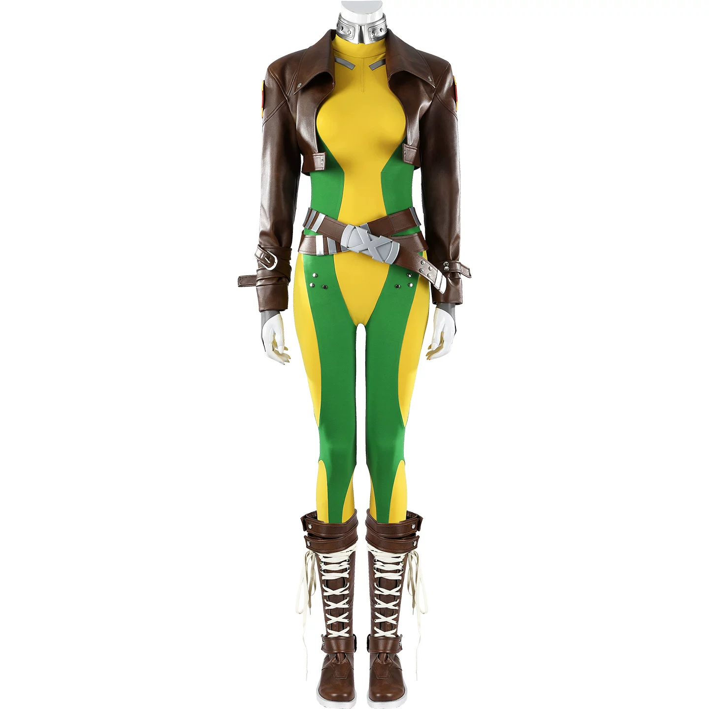 Custom Made Marvel Rivals Rogue Cosplay Jumpsuit Costume