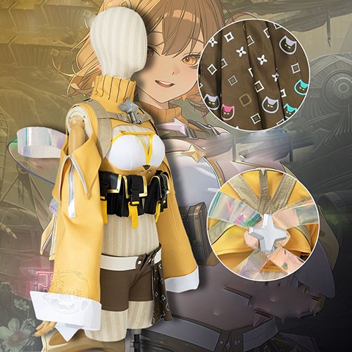 Custom Made Victory Goddess Nikke Anice Cosplay Costume (2)