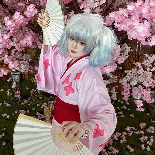 Gintama Sakata Gintoki Gin-san Cosplay Kimono Costume