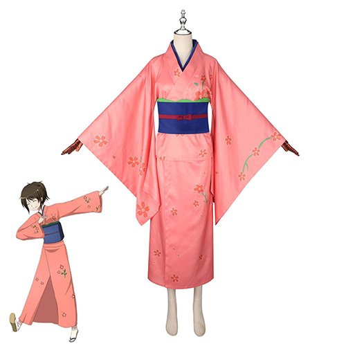 Gintamaしむら たえ Shimura Tae Cosplay Kimono Costume
