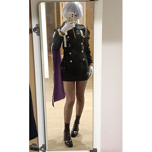 Goddess of Victory NIKKE Lily Weiss Military Uniform Costume
