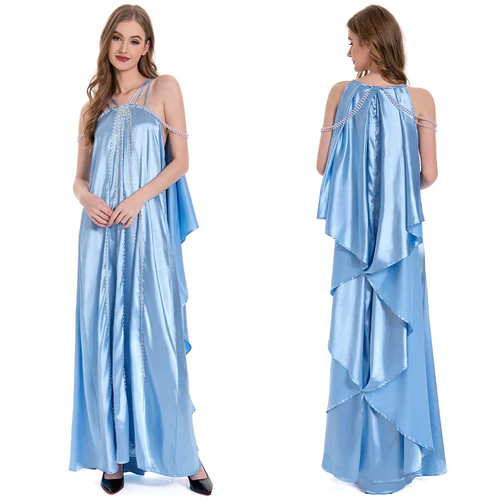 Padme Amidala Blue Nightgown Sleepwear Dress