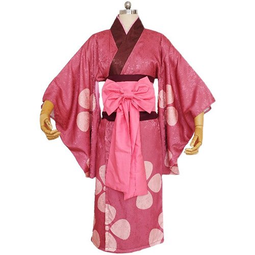 Samurai Champloo,サムライチャンプルー 风フウ Kimono Cosplay Dress