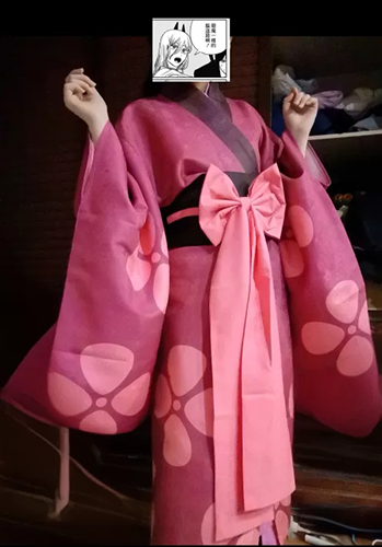 Samurai Champloo,サムライチャンプルー 风フウ Kimono Cosplay Dress