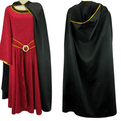 Custom Made Tangled Rapunzel Red Dress Mother Gothel‌ Costume