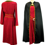 Tangled Rapunzel Red Dress Mother Gothel‌ Costume (2)