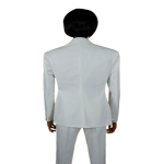 White Suit Set Anime Ouran White Cosplay Costume (1)