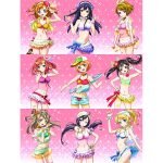 Custom Made LoveLive! Love Live! Cosplay Swimwear Outfits (3)