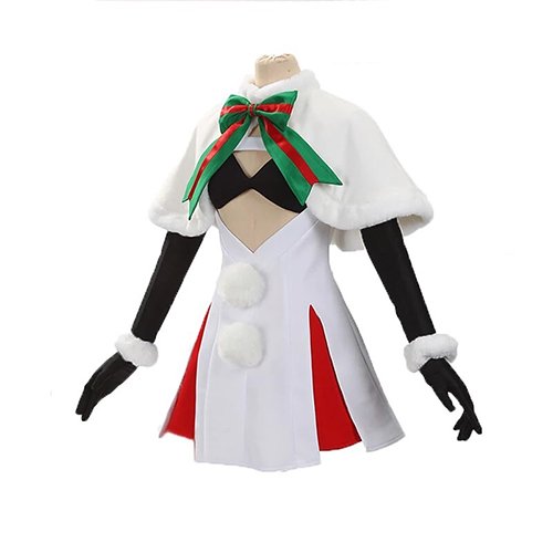 Custom Made Fate Grand Order Jeanne d'Arc Alter Santa Lily Cosplay Costumes