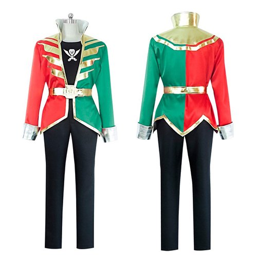 Kaizoku Sentai Gokaiger Captain Marvelous Gokai Ranger Cosplay Costume