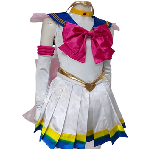 Pretty Soldier Sailor Moon Sailor Tsukino Usagi Cosplay Dress Outfits (3)