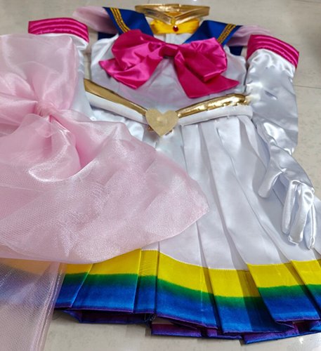 Pretty Soldier Sailor Moon Sailor Tsukino Usagi Cosplay Dress Outfits