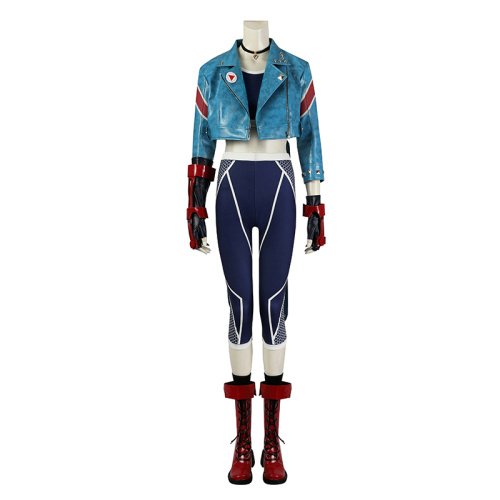 Street Fighter 6 Cammy Cosplay Costume Blue