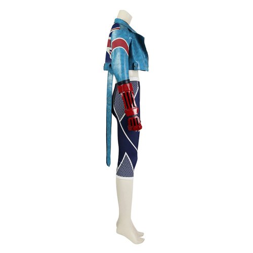 Street Fighter 6 Cammy Cosplay Costume Blue (4)