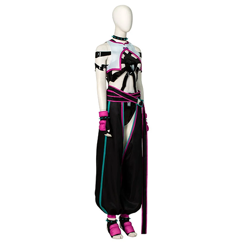 Street Fighter 6 Juri Costume Cosplay Bodysuit