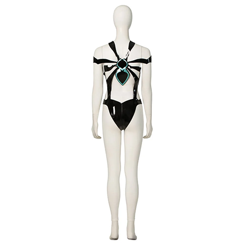 Street Fighter 6 Juri Costume Cosplay Bodysuit (6)