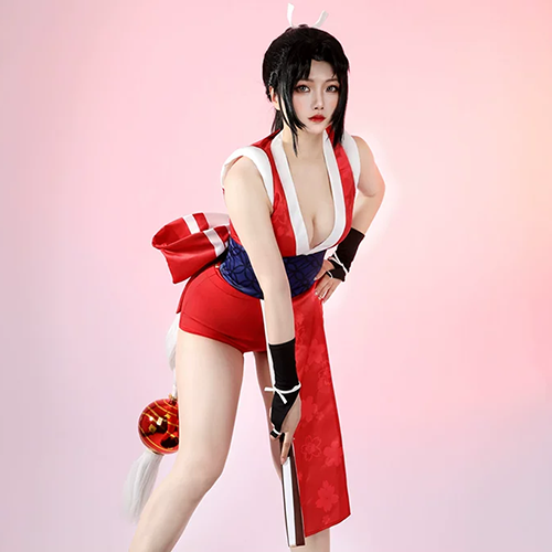 Street Fighter 6 Mai Shiranui Cosplay Kimono Costume