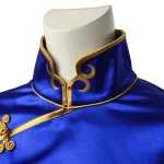 Street Fighter V Chun Li Cosplay Costume Blue (1)