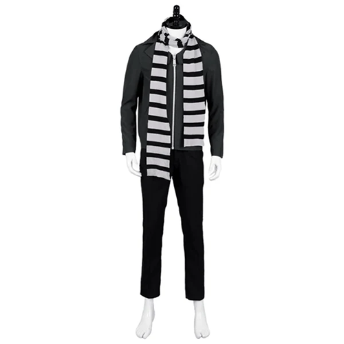 Despicable Me 3 Gru Cosplay Costume Outfit