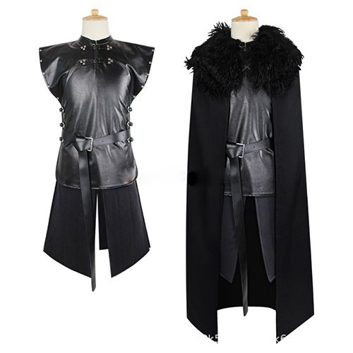 Game of Thrones A Song of Ice and Fire Jon Snow Cosplay Costume (3)