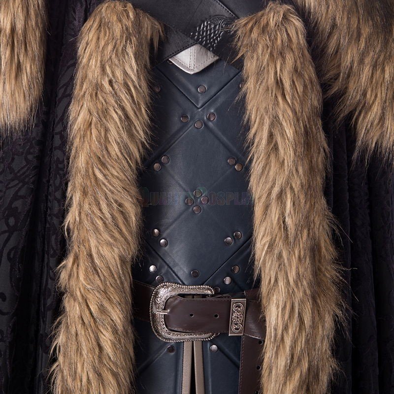 Game of Thrones Season 8 Jon Snow Cosplay Costume (5)