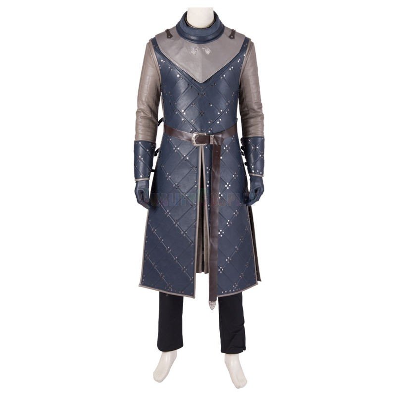 Game of Thrones Season 8 Jon Snow Cosplay Costume (6)
