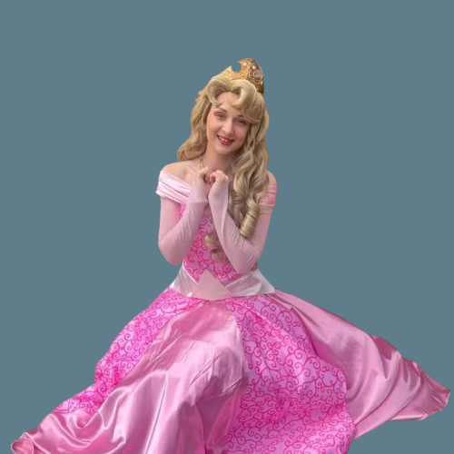 Princess Sleeping Beauty Aurora Dress Pink (0-1)