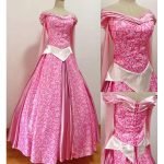 Princess Sleeping Beauty Aurora Dress Pink (1-2)