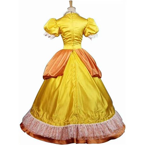 Super Mario Princess Peach Elegant Dress (4)
