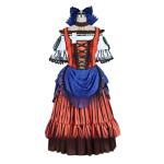 Classic Disney Show Dancer Gaston Girl Dress (1)