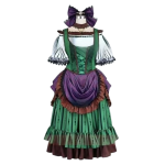 Classic Disney Show Dancer Gaston Girl Dress (1)