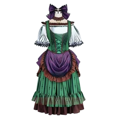 Classic Disney Show Dancer Gaston Girl Dress (3)