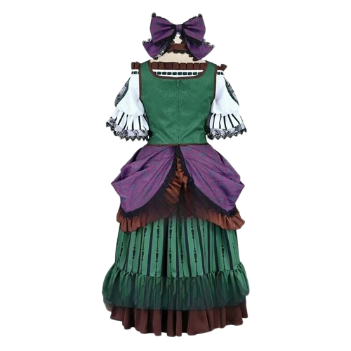 Classic Disney Show Dancer Gaston Girl Dress (5)