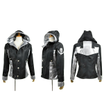 Kaizoku Sentai Gokaiger Gokai Silver Gai Ikari Jacket Front-Zip Hoodie (2)