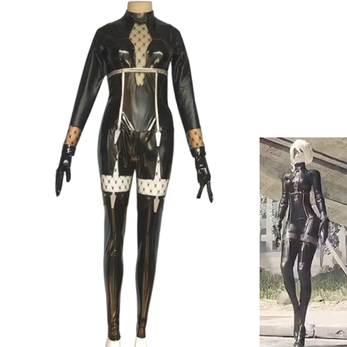 NieR Automata Mod 2B Cosplay Costume YoRHa Operator 6O Outfit