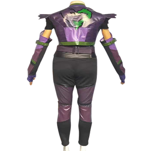 Descendants 3 Mal Cosplay Costume Outfit Purple