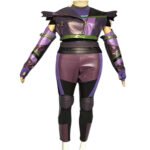 Descendants 3 Mal Cosplay Costume Outfit Purple