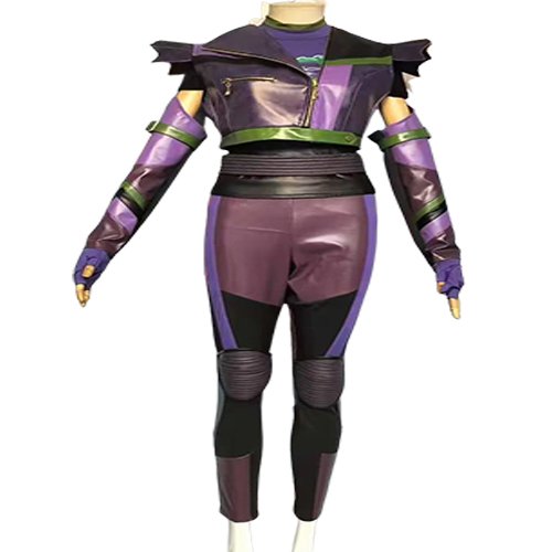 Descendants 3 Mal Cosplay Costume Outfit Purple
